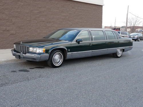 1994 cadillac six-door formal limousine. fleetwood 5.7l..72k miles.