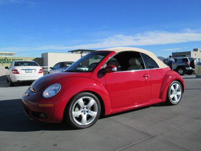 2006 red automatic miles:49k convertible