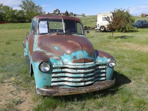1952 chevy 3600 truck project or rat rod