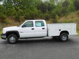 2007 chevrolet silverado 3500 4wd service plumber's body -shipping included