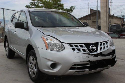 2011 nissan rogue salvage repairable rebuilder only 25k miles will not last runs