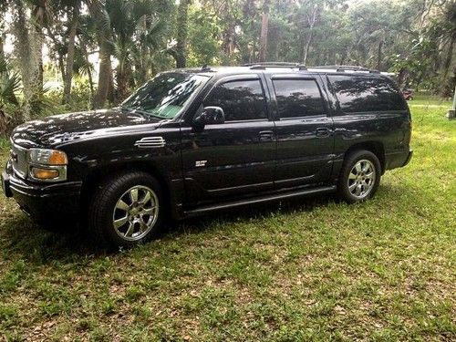 2006 black gmc yukon xl lwb 4x4 denali 74,000 miles no accidents