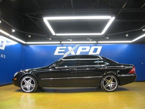 Mercedes-benz s500 20 inch wheels navigation xenon heated seats cd changer