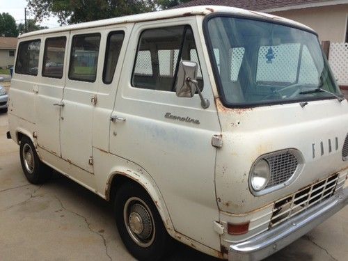 1965 econoline e-100 shorty window van non-eight door