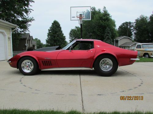 1972 corvette coupe pro street - 427 big block - 4 speed