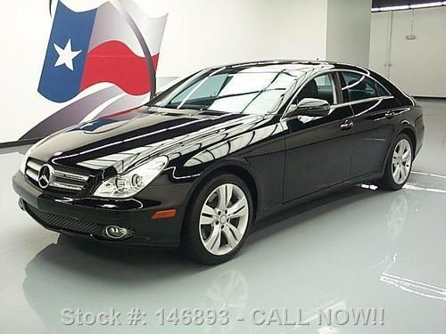 2009 mercedes-benz cls550 sunroof nav climate seats 52k texas direct auto