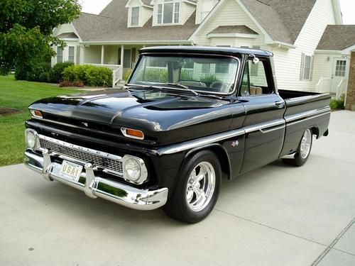 1966 chevrolet c-10 custom.. the ultimate show truck ... 1 bad ride ..