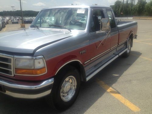 1996 ford f-250 xlt extended cab pickup 2-door 7.5l fifth wheel