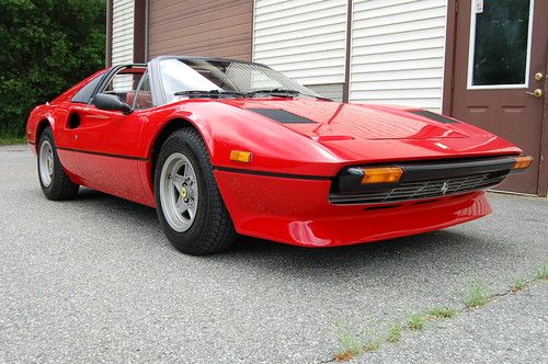 1979 ferrari 308 gts red fresh belt service, very well cared for car