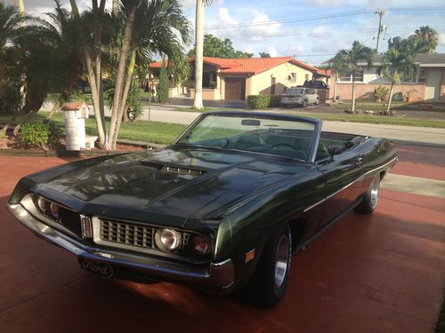 1971 ford torino gt convertible 5.8l