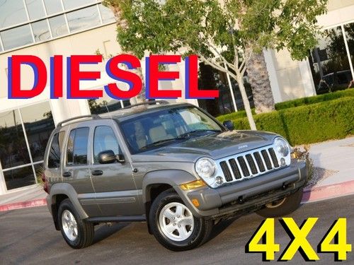 2006 jeep liberty sport 4x4 crd turbo diesel extra clean runs great  *low price*