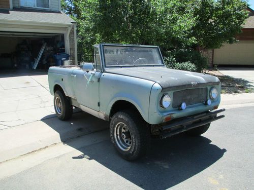 1968 ih scout 800 project vehicle