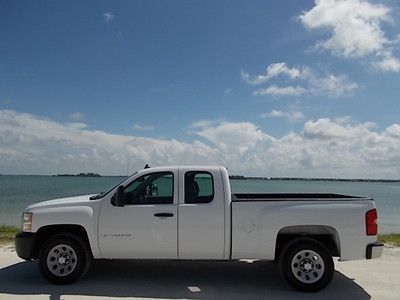 08 chev silverado 1500 w/t extended cab - one owner florida truck