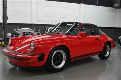 Classic guards red sc911 targa with excellent run and drive