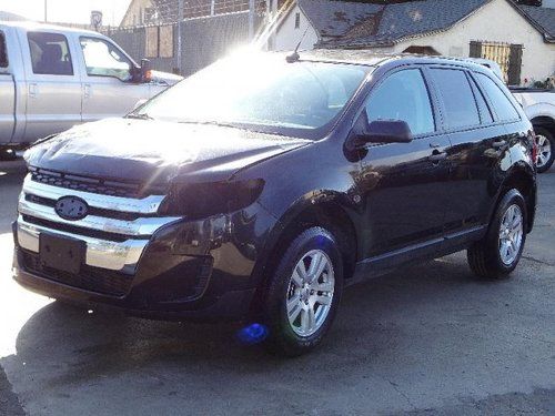 2013 ford edge se damaged salvage fixer only 9k miles runs! priced to sell l@@k!