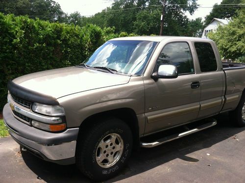 2001 chevrolet silverado 1500 extended cab v8 4.8l 4wd bed liner running boards