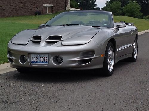 2002 ram air trans am ws6 convertible immaculate low miles bone stock unmolested