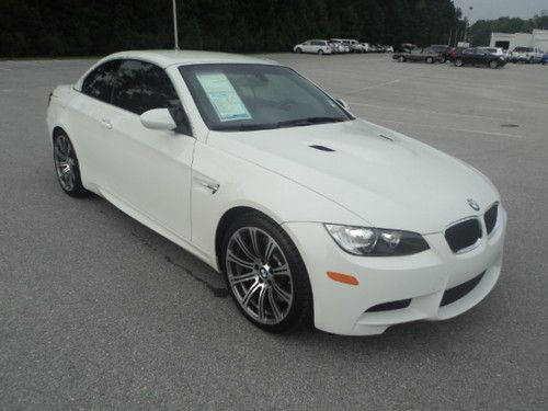 2011 bmw m3 convertible carfax 1 owner includes remainder of factory warranty