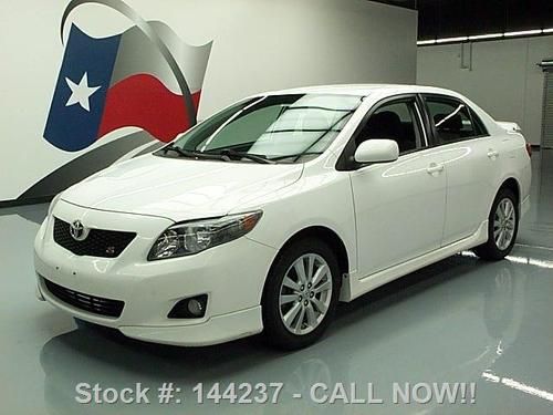 2009 toyota corolla s 5-spd ground effects 1-owner 47k texas direct auto