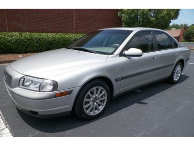 2000 volvo s80 southern owned keyless entry leather seats wood trim no reserve