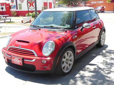 Red hot mini cooper s - sunroof - all the goodies - nice! nice!