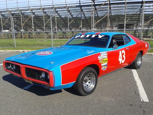 1973 dodge charger richard petty 43 car -- the king lives !