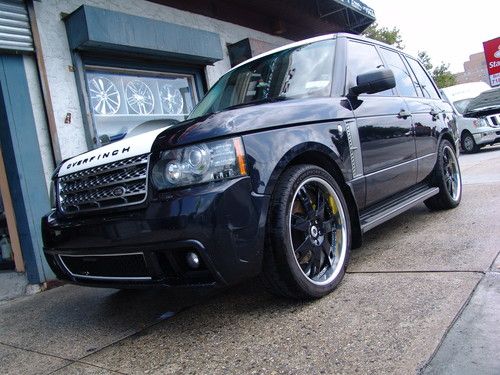 2007 land rover range rover hse supercharged overfinch custom 2011 conversion