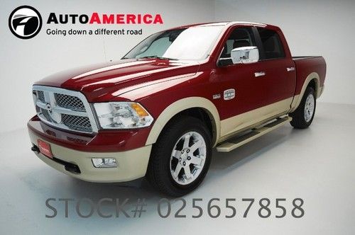 24k low miles ram 1500 4x2 truck laramie longhorn loaded leather call now
