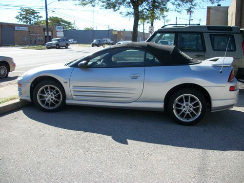 2001 mitsubishi eclipse spyder gt convertible 2-door 3.0l