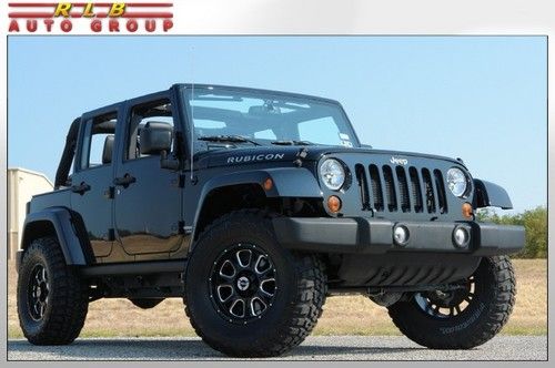 2013 wrangler unlimited rubicon 4x4 loaded leather! navigation! simply like new!