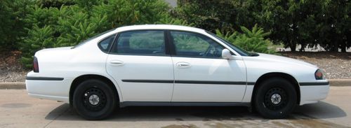 2005 chevy impala police package 4 dr sedan, 3.8l v-6, 46,152 miles