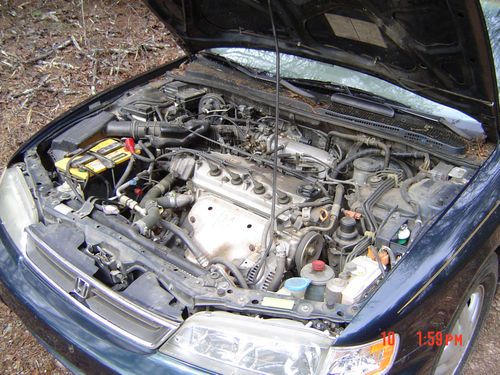 Find Used 1996 96 Honda Accord Ex 2 Door Coupe Salvage Vtec In