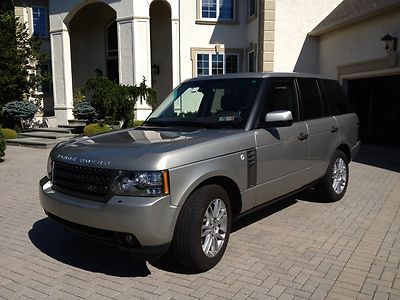 Super clean one owner 2011 land rover range rover hse clean carfax