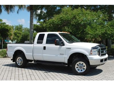 2007 ford super duty f-250 xlt 4wd supercab 6.9ft bed 17in alloys chrome bumper