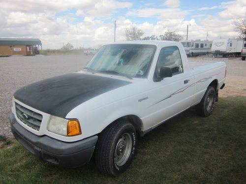 2003 ford ranger - white with grey interior - 3.0L V6 automatic - 2wd, image 1