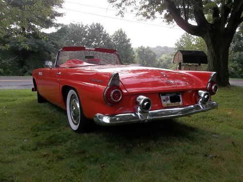 1956 ford thunderbird - all running gear has been rebuilt - 3k run time