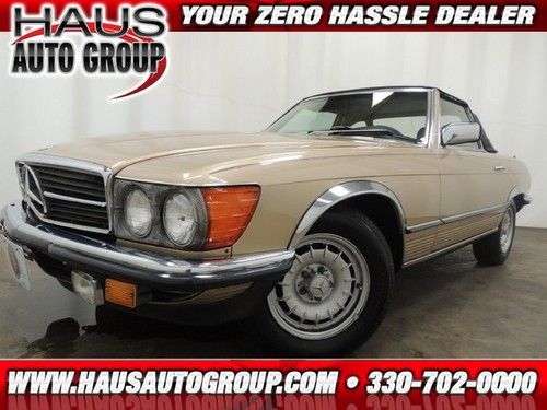 1985 mercedes benz 280sl convertible w/ hard top only 90k miles!