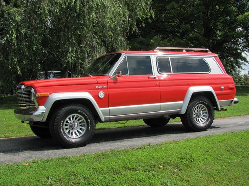 Rare classic 1979 jeep cherokee chief s model