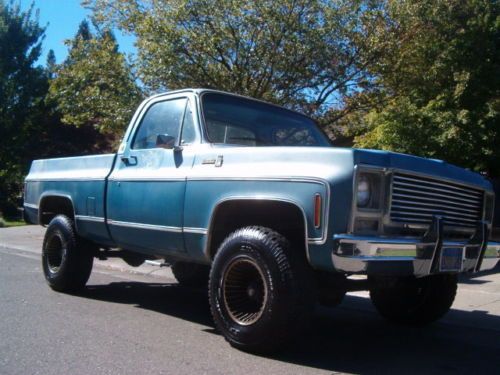 1979 chevy short bed 4x4 1 owner rust free low miles