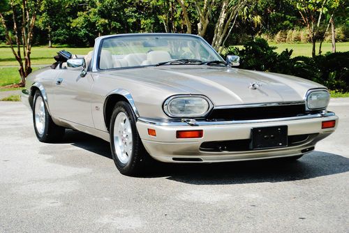 Simply sweet 1995 jaguar xjs convertible good miles beautiful sold at no reserve