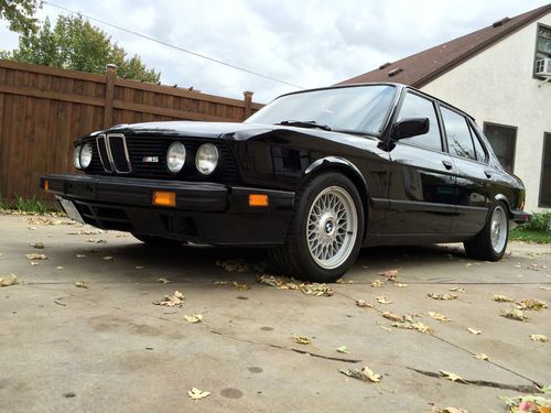 1988 bmw m5 e28 sedan 4-door 3.5l s38b35 well maintained example
