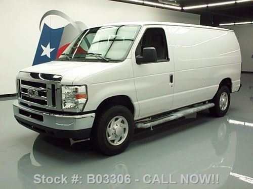 2012 ford e-250 cargo van 4.6l v8 partition cruise 26k texas direct auto