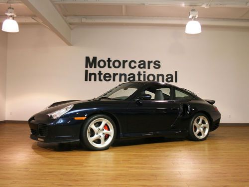 Beautiful 2002 911 turbo in midnight blue with only 7,905 miles!