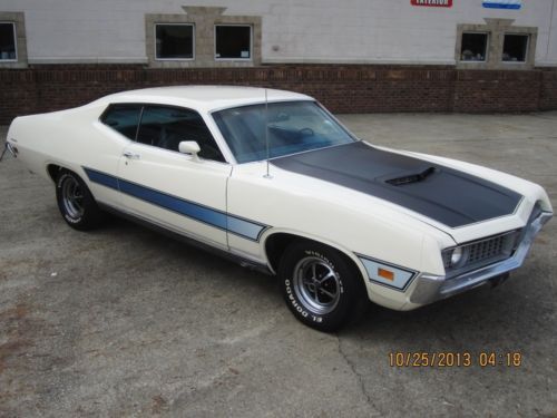 1971 ford torino gt, new paint, mint!! 351 m-code fastback