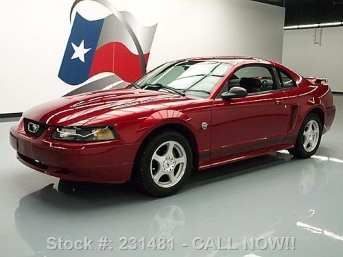 2004 ford mustang deluxe v6 pony 40th anniv auto 64k mi texas direct auto