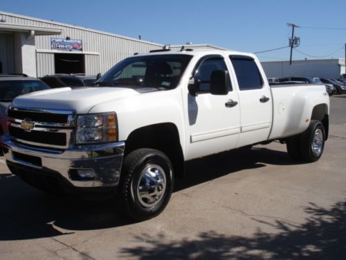 2012 chevrolet silverado 3500hd lt crew cab dually diesel 4x4