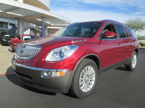 11 red 3.6l v6 leather navigation sunroof 3rd row miles:20k suv