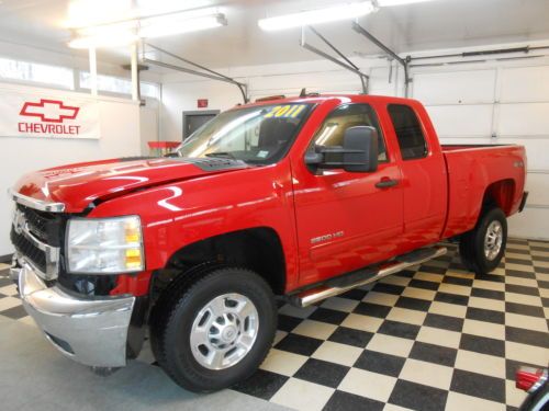 2011 chevrolet silverado diesel 2500 lt 4x4 31k no reserve salvage rebuildable