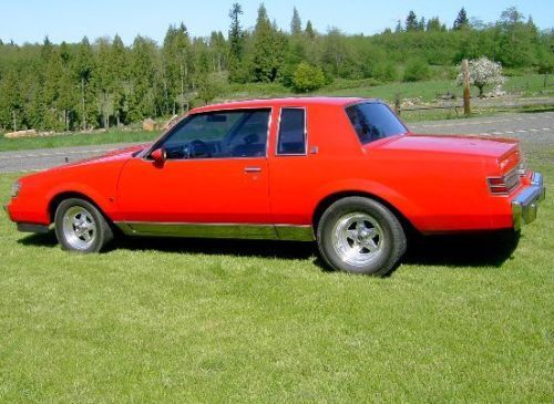 1987 buick turbo t-solid+rust free car-missing short block-grand national-cheap