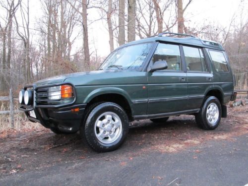 1997 land rover discovery, 5 speed manual gearbox, maintenance records, 65,448